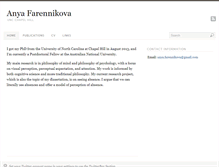 Tablet Screenshot of anyafarennikova.com